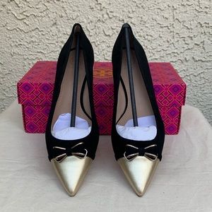 NIB TORY BURCH BELLEVILLE BALLET FLAT SIZE 7.5